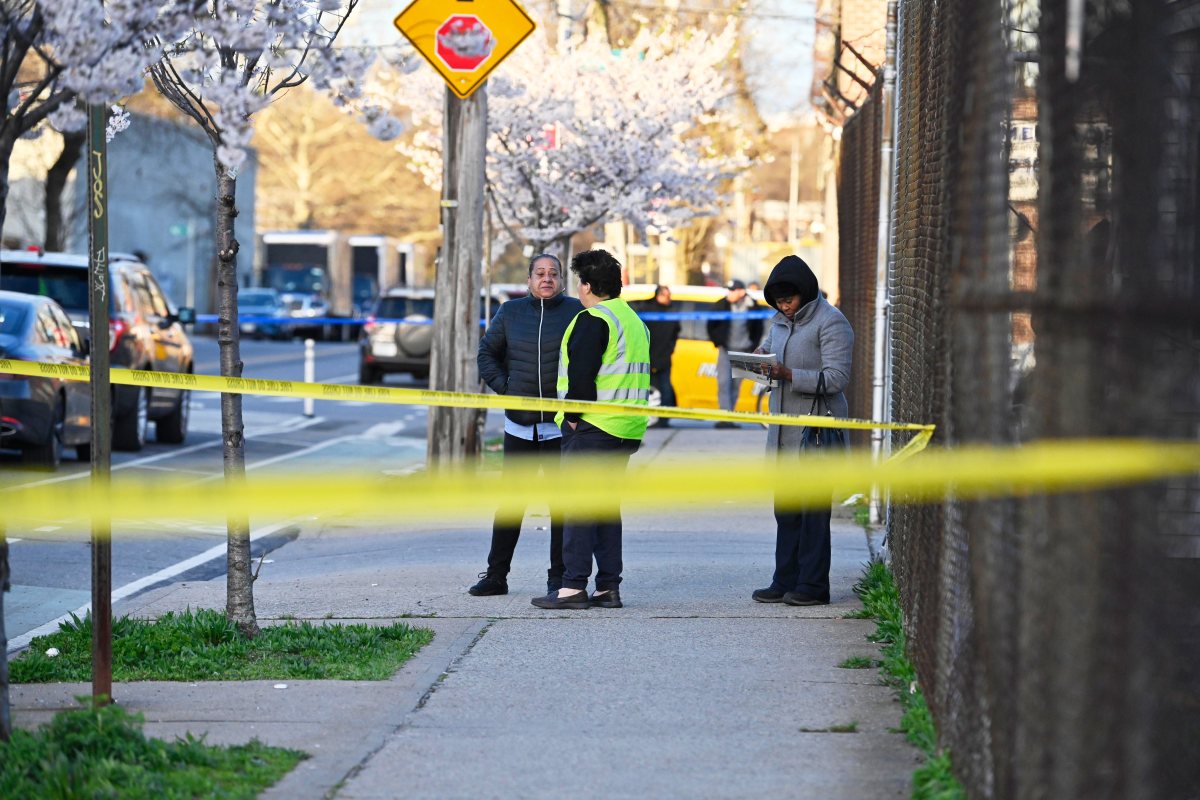 Nearby school bus workers are overcome with grief.