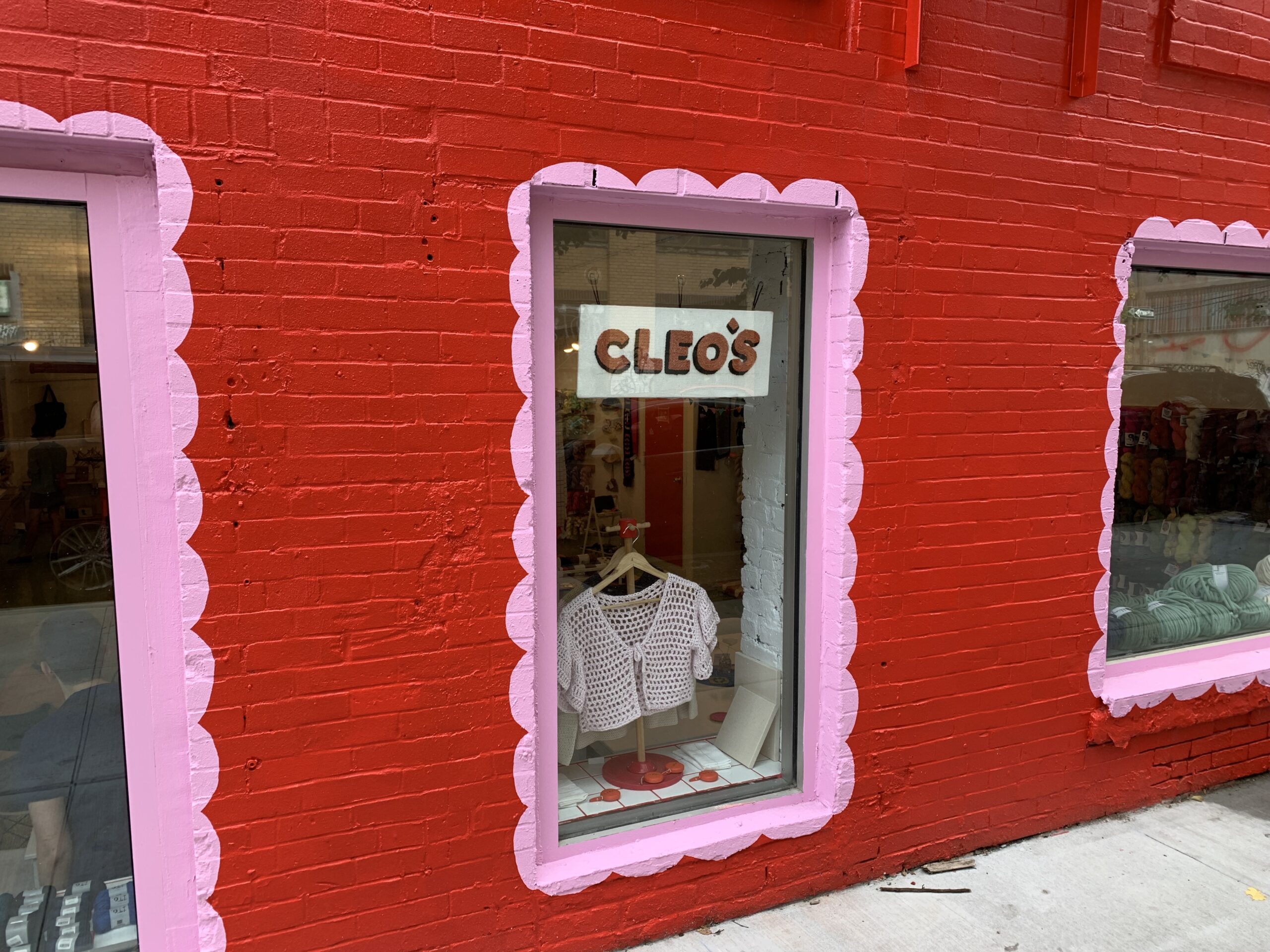 Cleo's new Bushwick storefront on Varet Street. Photo by Mandie-Beth Chau