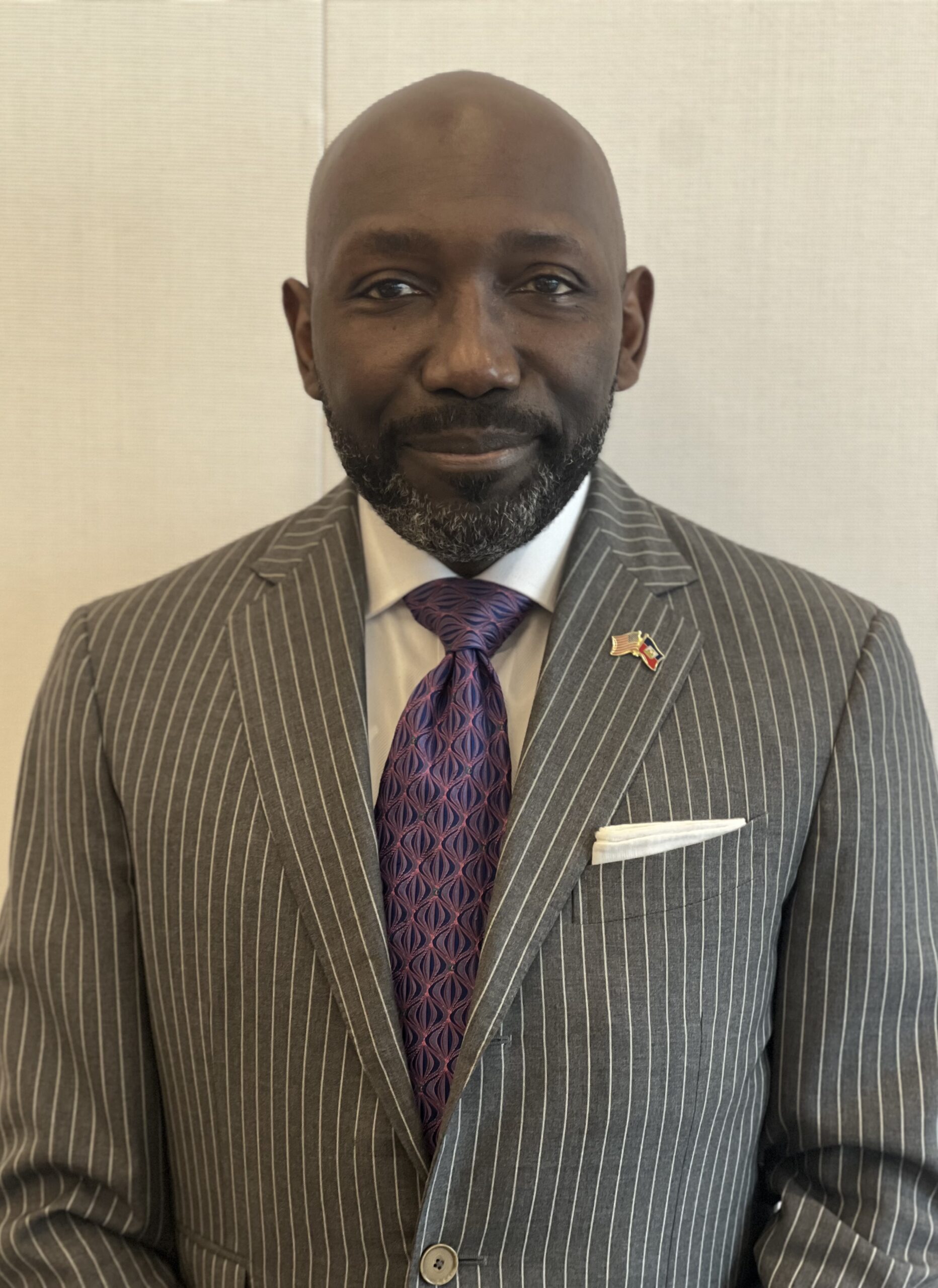 Executive Director of the Mayor’s Office for Nonprofit Services Johnny Celestin. Photo by Wayne Daren Schneiderman 
