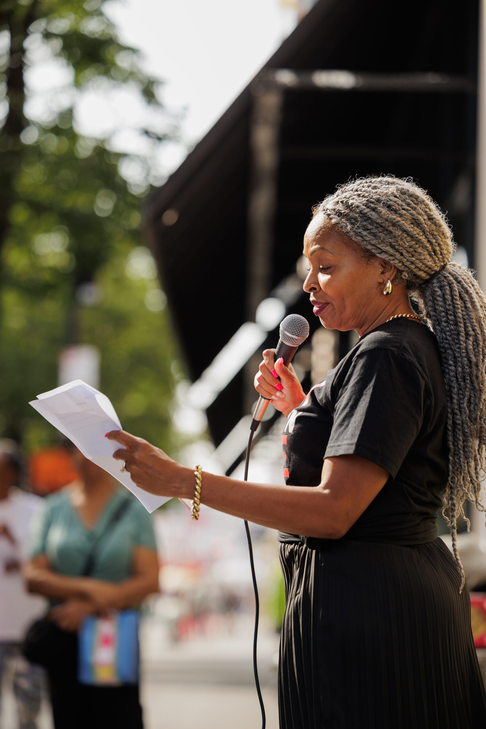 Brooklyn Org’s President & CEO Dr. Jocelynne Rainey. Photo by Paul Frangipane