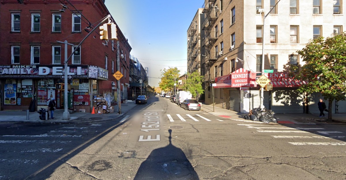 Bronx intersection that was site of shooting