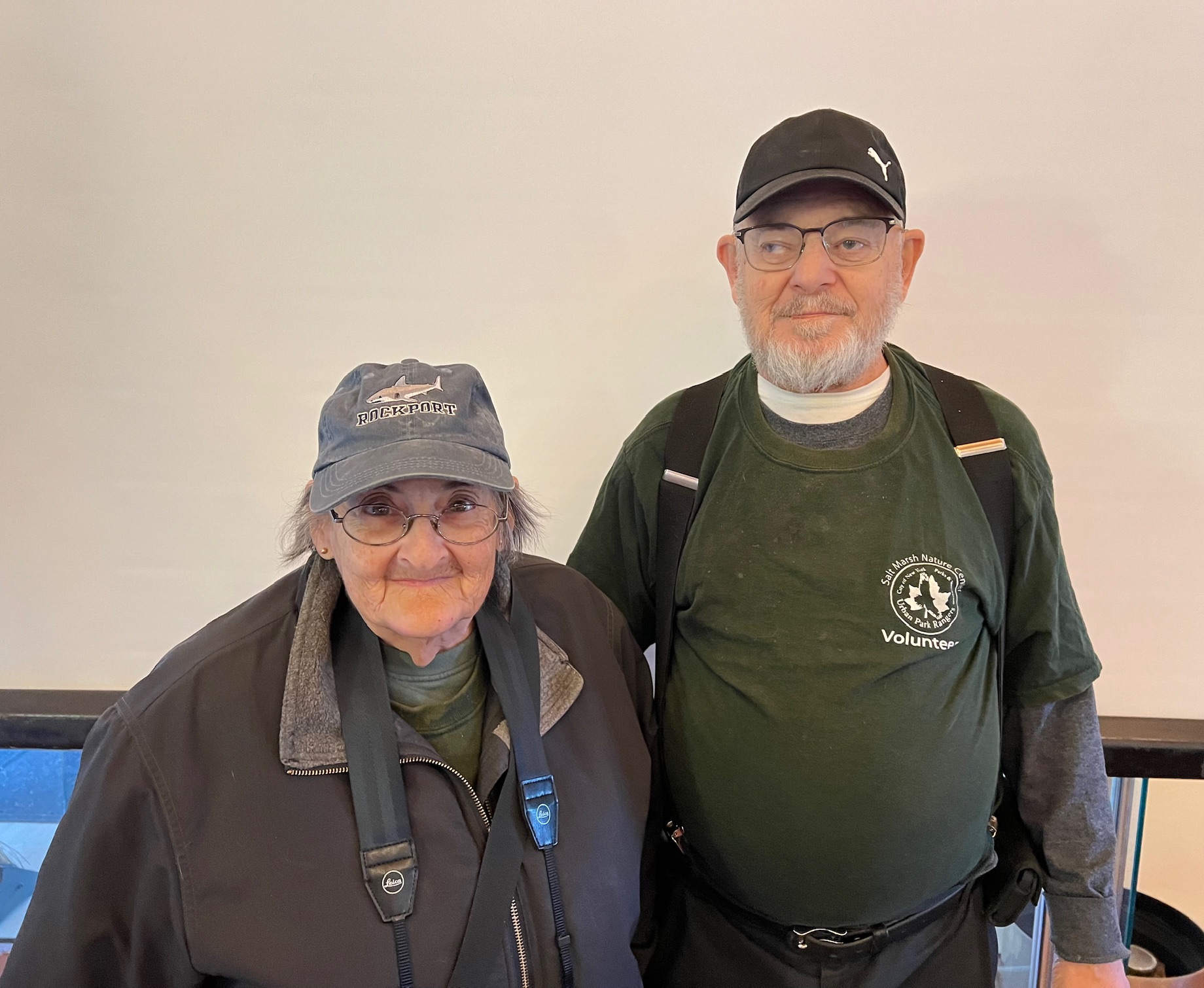 Salt Marsh Alliance President Jessica Schulman with her husband David Schulman, SMA board member and treasurer.
